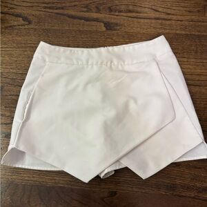Aqua White Skort